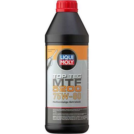 Huile de boîte 75W-80 haute performance Top Tec MTF 5200 1L Liqui moly