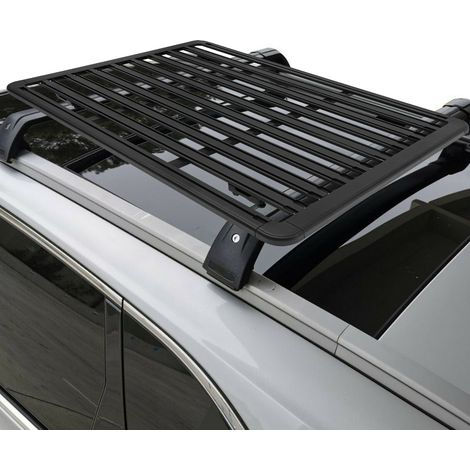 Barres Toit Voiture Porte-Bagages Toit Plat à Plate-Forme 160 x 120cm, capacité 150-200kg, Porte-Bagages Voiture, Support Universel pour camping, voyage, SUV (1/5)