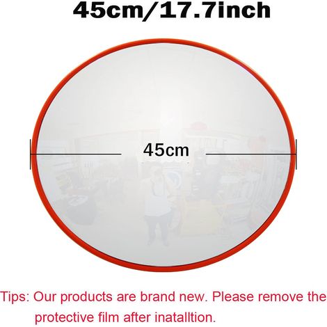 45CM Verkehrsspiegel berwachungsspiegel Sicherheitsspiegel Spiegel Ausfahrt