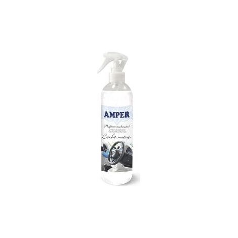 FPLUS ambientador am-per 0.5 lts coche nuevo , Ambientador especialmente pensado para perfumar el interior del vehículo. Su aroma a flores frescas es ideal para quitar eliminar los