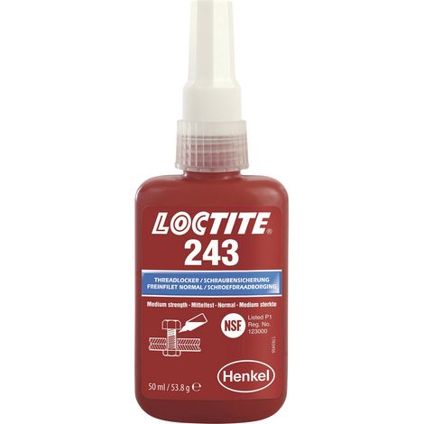 LOCTITE® 243 1335884 Schraubensicherung Festigkeit: mittel 50 ml