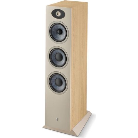 Enceinte colonne Focal Theva N3 – Bois clair – Enceinte Hifi pour son haute-fidélité – Parfaite pour espaces ouverts