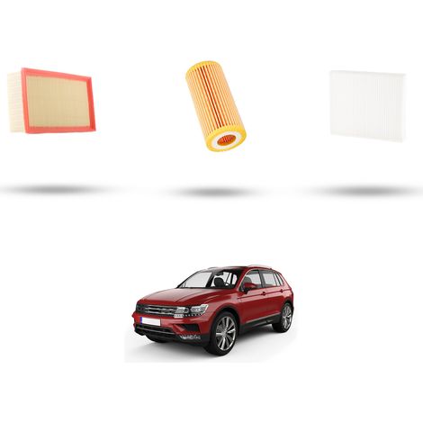 Kit tagliando 3 filtri compatibile con Vw Tiguan II (AD1) 2.0 TSI 169kw Dal 2018 (1/5)