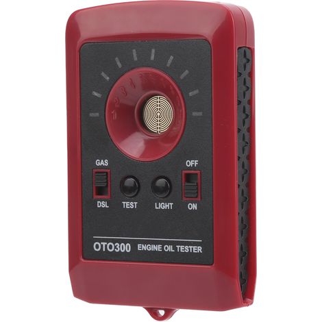 Testeur, analyseur et détecteur de qualité d'huile moteur (essence/diesel) avec indicateur LED (1/5)