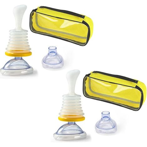 Kit de premiers secours anti-étouffement (2 pièces), deux tailles, dispositif de sauvetage pour étouffement, usage domestique