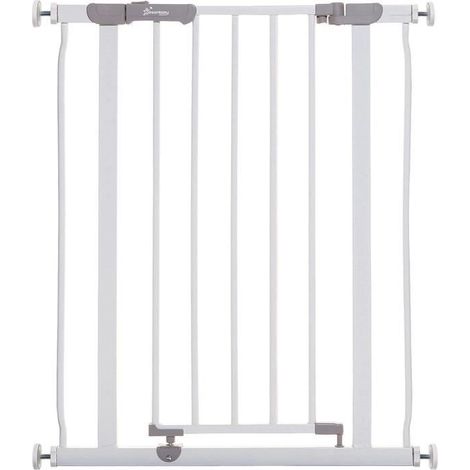 Barriere de sécurité - DREAMBABY - AVA - Montée par pression - 61-68 x 76 cm - Double verrouillage - Blanc (1/5)