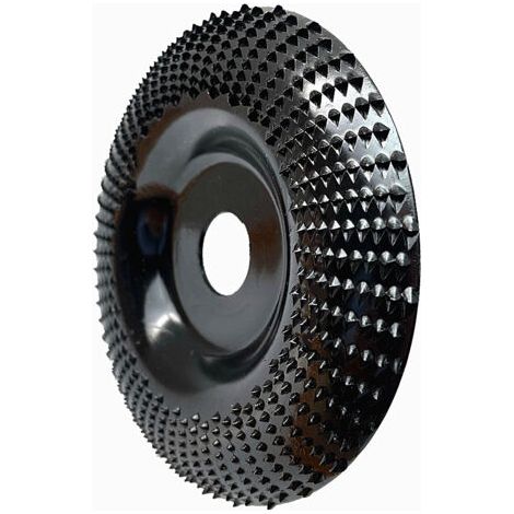 royaluxe-Disque de ponçage pour bois 125 mm, pour matériaux abrasifs grossiers, disque de sculpture sur bois adapté aux meuleuses d'angle de 125 à 135 mm (1/5)