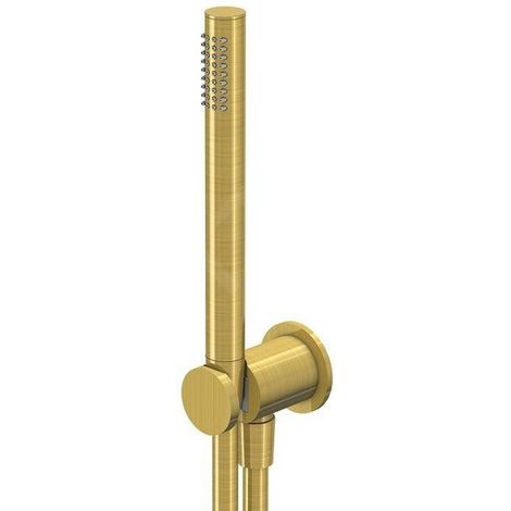 Steinberg 340 - Set de pommeau de douche, support et flexible, or brossé 340 1670 BG (1/5)