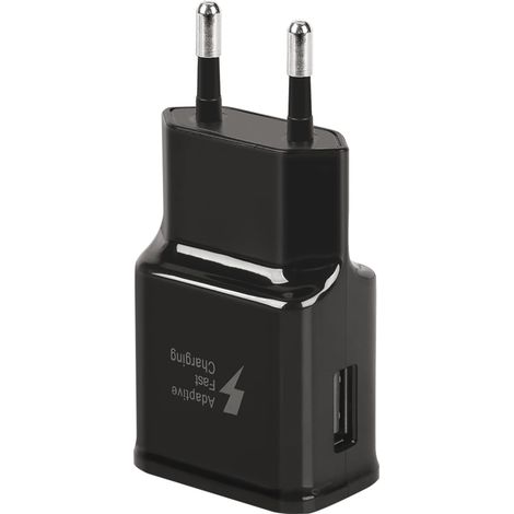 Adaptateur de Prise de Chargeur d'alimentation USB pour S5 S6 S7 S8 S9 S22 S21 S20 S10/Edge/Plus/Active, A51/Z Flip3, Z Fold2 5G/Note 5/8/9/10 Chargeur Rapide de Remplacement (1/5)