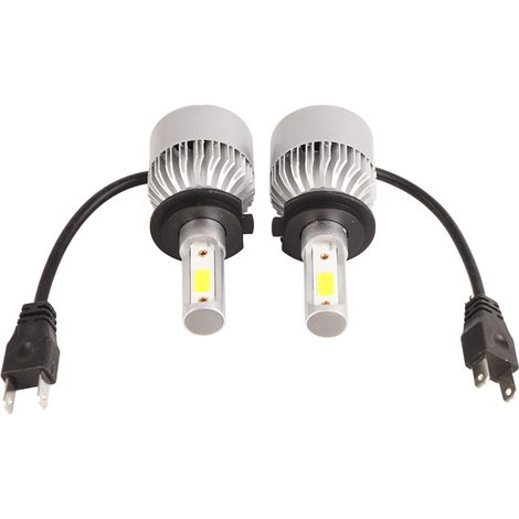 Lot de 2 Ampoules LED H7 pour Voiture, Phare Super Lumineux, Dissipation Rapide de Chaleur, Kit de Conversion (1/5)