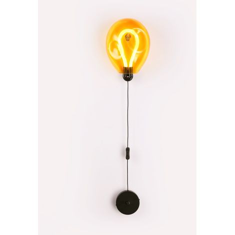 Applique LED cristal "GLOBO" 8W - Couleurs - Jaune