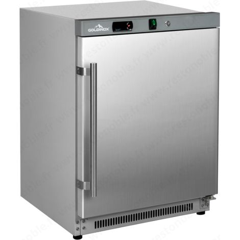 Armoire de congélation inox 1 porte - 200 Litres PREMIUM - GOLDINOX