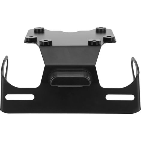 Support de Plaque d'immatriculation, Support de Plaque d'immatriculation de Moto, de 'immatriculation de Remplacement en Acier au Carbone, de 'immatriculation de Moto pour Tenere (1/5)