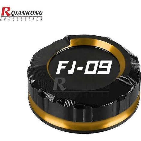 Für Yamaha FZ07 FZ-07 ABS 2015-2017 FZ09 FJ09 2014 2015 2016 2017 Motorrad Hinterradbremszylinder-Bremsflüssigkeitsbehälter-Abdeckungen --FJ09 Logo2