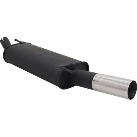 Silencieux Echappement Renault Clio III de 2005 a 2013 sortie 1x76mm RL-Design-34098478
