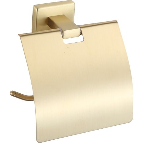 Mexen Arno soporte para papel higi茅nico, dorado cepillado - 7020733-55 (1/2)