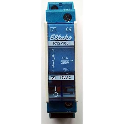 Eltako R12-100-12V relé eléctrico 12 Voltios 8A