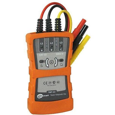 TKF-12 Phasensequenztester mit Prüfdeklaration