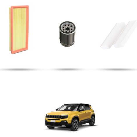 Kit tagliando 3 filtri compatibile con Jeep Avenger J2 1.2 74kw dal 2022 (1/4)