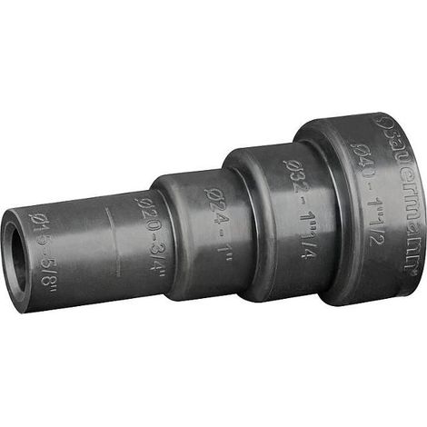 Sauermann Mehrstufiger Adapter aus Kautschuk für Kondensatzulauf - Set mit 3 Stk.