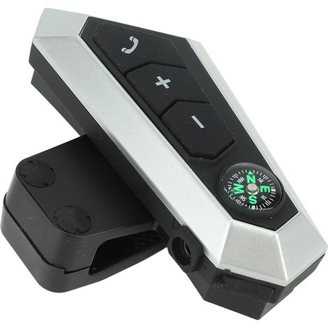 Écouteurs Bluetooth pour moto étanches IPX6, rechargeables, avec réduction de bruit et système d'intercom intégré pour casque. (1/5)