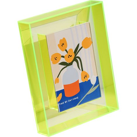 1 Cadre photo,acrylique transparent,double face,6 pouces,mural ou de table (1/5)