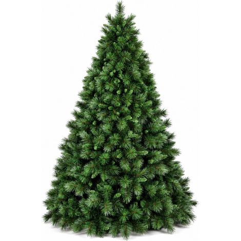 ARPIMEX Albero di Natale Olimpo H 240 Cm D 157 Cm Tips 1931 Hook Innesto (1/2)
