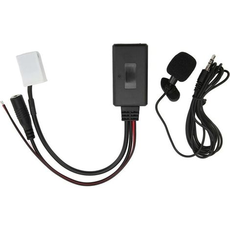 12-poliger Autoradio-Adapter RD4 mit Bluetooth-Musik und Aux-Audiokabel als Ersatz für Citroen C2 C3 C4 C5 C6 C8 mit Mikrofon (1/5)