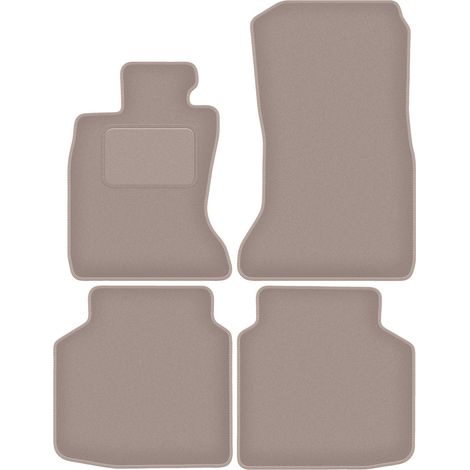 Beige Velours-Fußmatten für: BMW 7 F02 xDrive (2008-2015) (1/5)