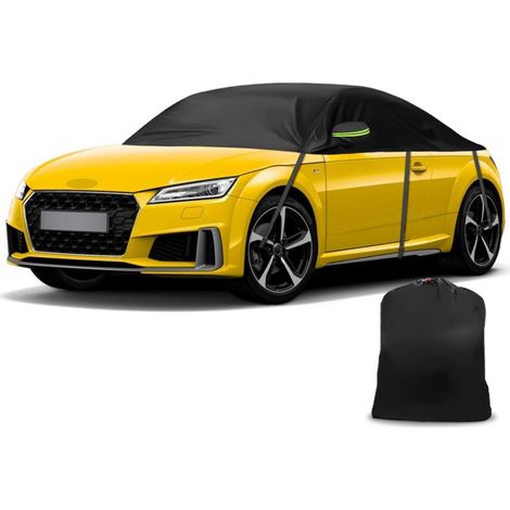 Bâche auto demi-garage imperméable pour Audi TT 1998-2024, protection UV, tout temps (1/5)