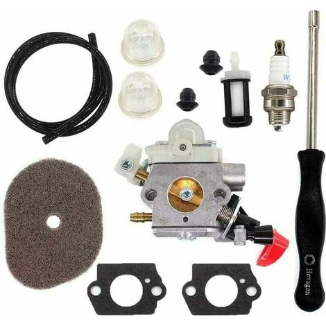 Vergaser mit Luftfilter und Spezialschlüsseln für Stihl FS40 FS50 FS56 FS70 FC56 FC70 Zama C1M-S267A 41441200608 (1/4)