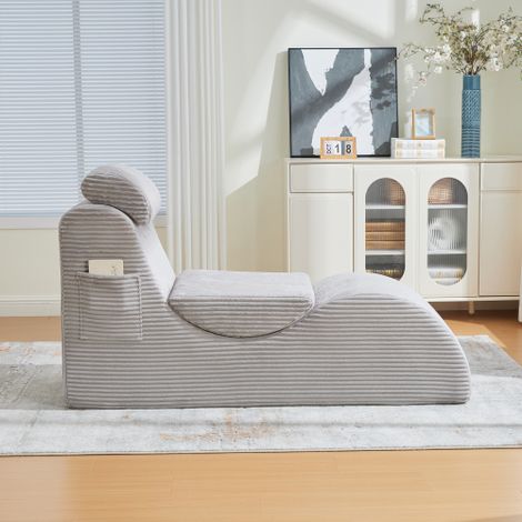 Un fauteuil de détente au style moderne, doté d'un design ergonomique unique et garni d'une mousse haute résilience à haute densité, vous offrant le confort d'assise indispensable à votre quotidien.