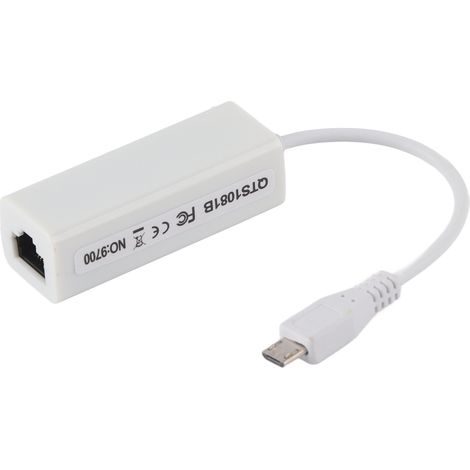 Carte réseau USB vers Ethernet RJ45 pour Raspberry Pi Zero 1.3/W, adaptateur micro USB (1/5)