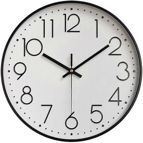 Horloge murale silencieuse sans tic-tac - QH (1/2)