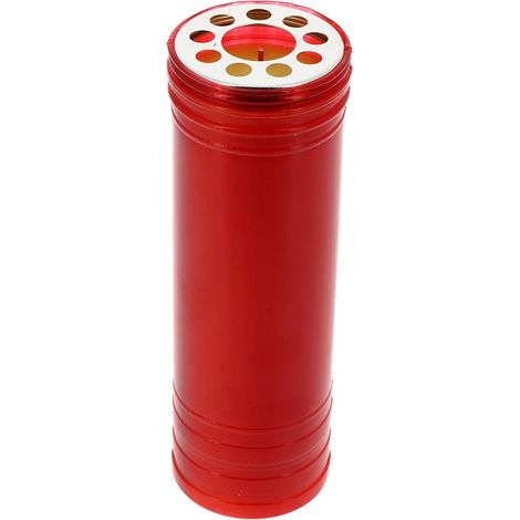 Cero Liturgico T60 Rosso Cera Gialla La Piacentina (1/3)