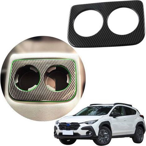 Suitable for 24 Subaru Astonishing models, rear water cup trim frame, rear armrest box sticker, and other automotive interior modification parts. (1/5)