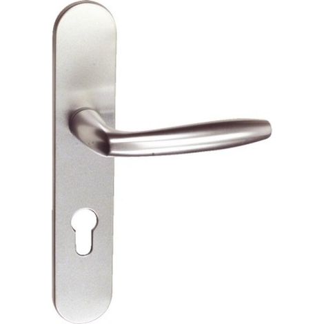 Ensemble sur plaques aluminium Orca condamnation à voyant argent - VACHETTE - 053924