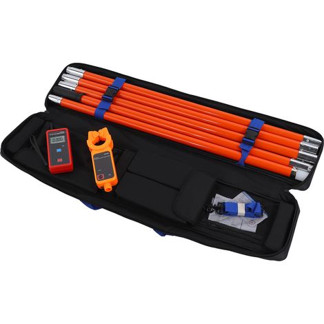 Testeur de courant AC haute et basse tension ETCR9000B, pince ampèremétrique sans fil avec écran LCD, outil de mesure professionnel (1/5)