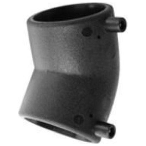PE100 50 mm SDR11 Elektroschweiß-Ellbogen 45 Grad