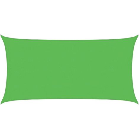 Maison Exclusive - Voile d'ombrage 160 g/m² Vert clair 4x7 m PEHD (1/5)