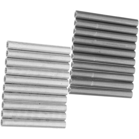 20pièces Tiges Fer Et Aluminium Pour Électrolyseur Chauffe-eau Anode De Remplacement Tiges De Test De Précision,1065mm (1/5)