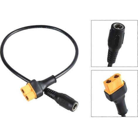 Câble d'alimentation XT60 femelle vers DC5521 (5,5 x 2,1 mm) pour fer à souder TS100 (1/4)