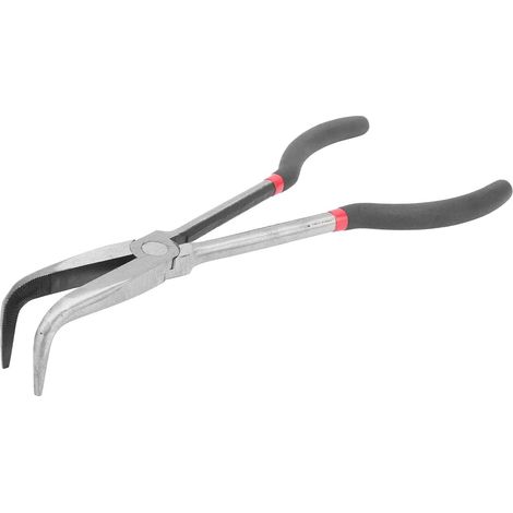 Pinces à bec long, 11"/280mm, bec effilé, pour accès étroits (1/5)