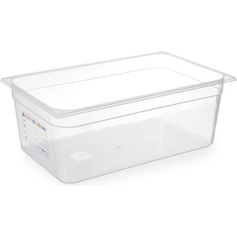 Contenedor de polipropileno GN 1/1, altura 200 mm - Hendi 880050 (1/3)