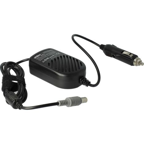 vhbw KFZ-Ladekabel Ersatz für Lenovo 92P1160, 92P1211, 40Y7696, 40Y7700, 41N8460, 92P1104, 92P1153, 92P1159 für Notebook - 12V Ladegerät Schwarz 4,5 A (1/5)