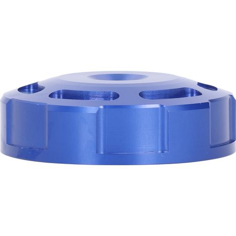 Bouchon de réservoir de liquide de frein avant, accessoire moto compatible avec YAMAHA YZFR1 2004-2015 (Bleu) (1/5)