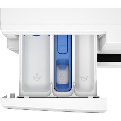 Beko BMWRU3821W B300 Lavatrice A Libera Installazione 8 Kg, Tecnologia EnergySpin™, 1200 Giri, Classe A, Motore Inverter, Display Touch, Bianco (1/5)