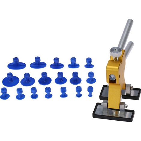 Outil de débosselage sans peinture + extracteur de bosses à 18 languettes (1/4)