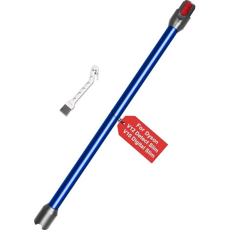 Verlängerungsrohr – 1 Stück – Aluminium – 74 cm – Schnellverschluss – Für Dyson V12 V10 Slim – Blau (1/5)