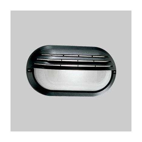 APPLIQUE OVALE 'PALPEBRA' Colore Nero